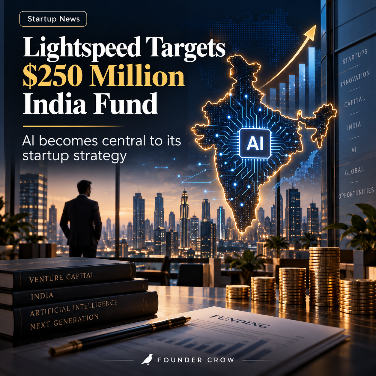 Lightspeed Targets $250 Million India Fund as AI Becomes Central to Its Startup Strategy